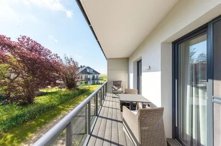 Ferienwohnung Swantovit Ostseebad Wustrow - ZweiWasser Alte Seefahrtschule Balkon  Swantovit