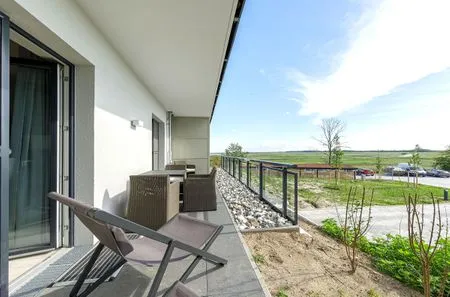 Ferienwohnung Waterkant Ostseebad Wustrow - ZweiWasser Alte Seefahrtschule Sonnenterrasse  Waterkant