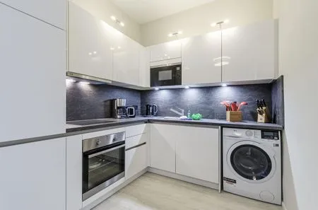 Ferienwohnung Meerglück Ostseebad Wustrow - ZweiWasser Alte Seefahrtschule Küche  Meerglück