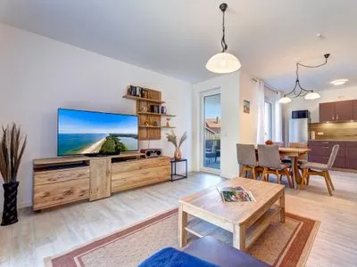 Wohnzimmer Bernsteinquartier, Whg. 05.48