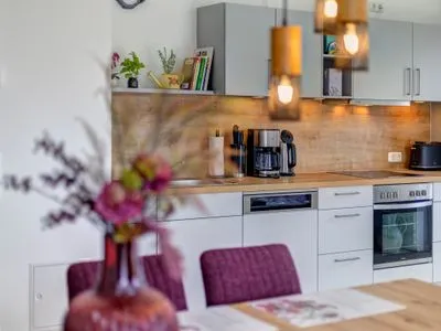 Küche / Küchenzeile Bernsteinquartier, Whg. 05.49 "Ferienglück"