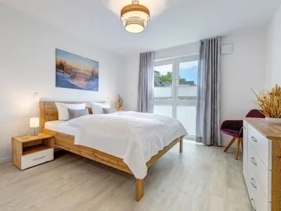 Schlafzimmer Bernsteinquartier, Whg. 05.49 "Ferienglück"