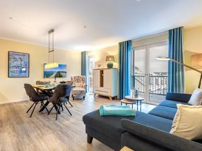 Wohnzimmer Bernsteinquariter, Whg. 05.55