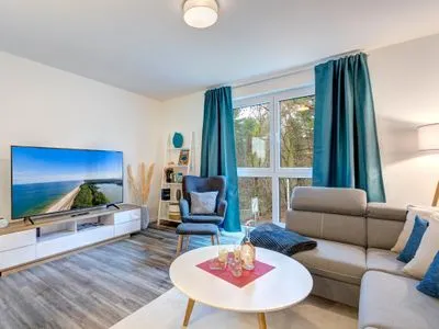 Wohnzimmer Bernsteinquartier, Whg. 05.57 "Bonjour"