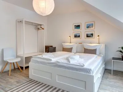 Schlafzimmer Bernsteinquartier, Ferienhaus 10b