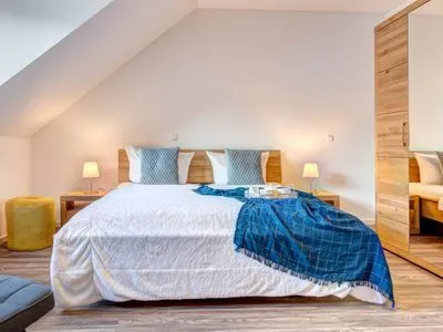 Schlafzimmer Bernsteinquartier, Ferienhaus 10c