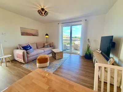 Wohnzimmer Bernsteinquartier, Whg. 11.82 "Ankerplatz"