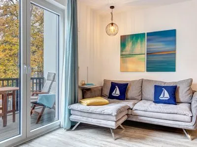 Wohnzimmer Bernsteinquartier, Whg. 11.90