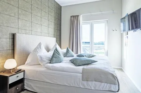 Ferienwohnung Ankerplatz Ostseebad Wustrow ZweiWasser Alte Seefahrtschule Schlafzimmer  Ankerplatz