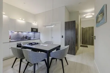 Ferienwohnung Ostseeblick Ostseebad Wustrow ZweiWasser Alte Seefahrtschule Essbereich  Ostseeblick