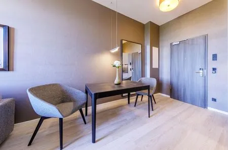 Ferienwohnung Ostseestern Ostseebad Wustrow ZweiWasser Alte Seefahrtschule Wohnzimmer  Ostseestern