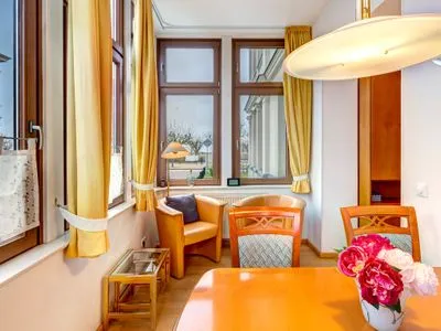 Wohnzimmer Haus Meerblick, Whg. 04