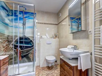 Badezimmer Villa Bellevue, Whg. 08