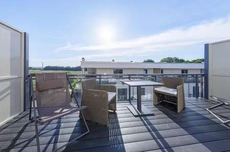 Ferienwohnung Ostseesonne Ostseebad Wustrow ZweiWasser Alte Seefahrtschule Balkon  Ostseesonne