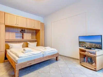 Schlafzimmer Haus Barnheide, Whg. Strandkorb