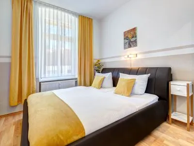 Schlafzimmer Villa Frieda, Whg. 01