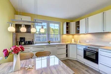 Küche / Küchenzeile Ferienhaus Mona