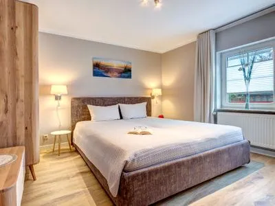 Schlafzimmer Ferienhaus Beier, Wohnung 1