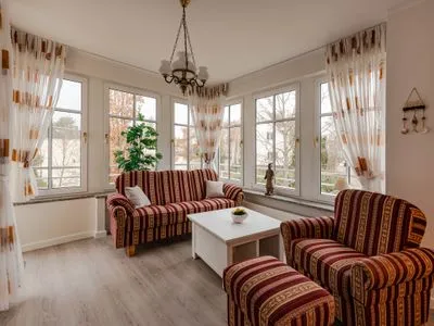 Wohnzimmer Villa Christiane, Whg. 08