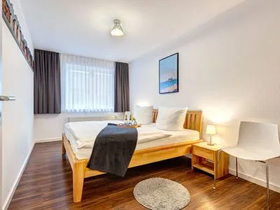 Schlafzimmer Villa Madeleine, Whg. 08