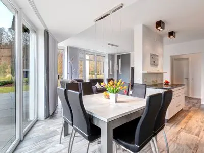 Wohnzimmer Ferienhaus Elysium - Karl