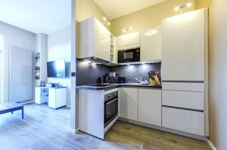 Ferienwohnung Ostseezeit Ostseebad Wustrow ZweiWasser Alte Seefahrtschule Küche  Ostseezeit