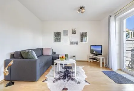 Wohnzimmer Ferienwohnung Aurum