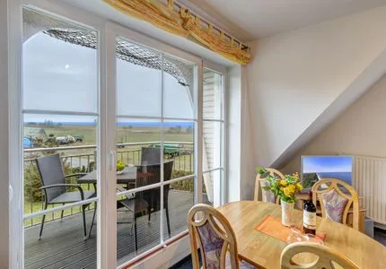 Balkon Haus Ostseeglück, Whg. Abendsonne