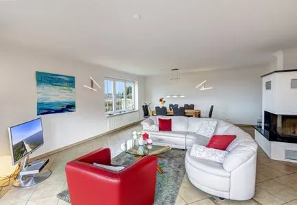 Wohnzimmer Haus Ostseeglück, Whg. Ostseesonne