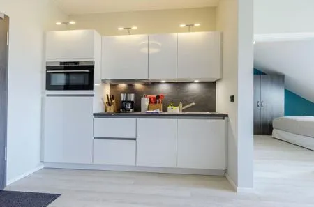 erienwohnung Dünenrast Ostseebad Wustrow ZweiWasser Alte Seefahrtschule Ausgestattete Küche  Dünenrast