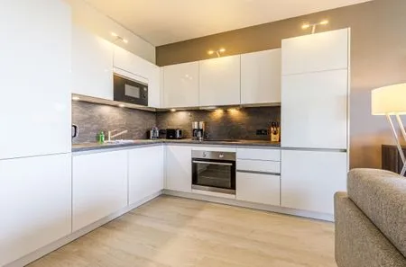 Ferienwohnung Dünenquartier Ostseebad Wustrow ZweiWasser Alte Seefahrtschule Große Küche  Dünenquartier