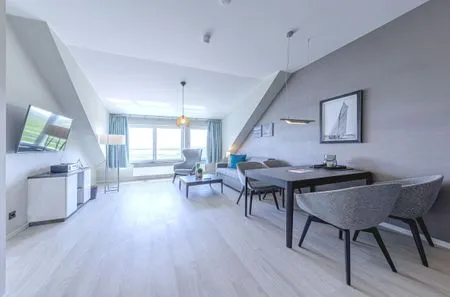 Ferienwohnung Seebadperle Ostseebad Wustrow ZweiWasser Alte Seefahrtschule Essbereich  Seebadperle