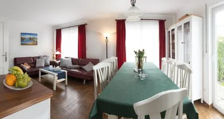 Wohnzimmer Ferienhaus Schlehenweg