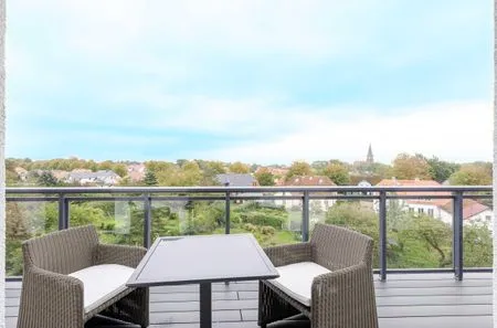 Ferienwohnung Sommerzeit Ostseebad Wustrow ZweiWasser Alte Seefahrtschule Großer Sonnen Balkon  Sommerzeit