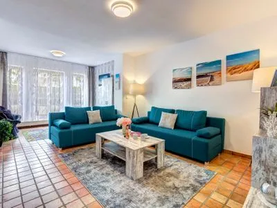 Wohnzimmer Villa Tusculum, Whg. 01