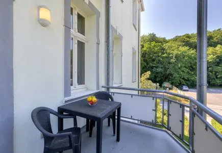 Balkon Zinnowitzer Hof, Whg. Küstensonne