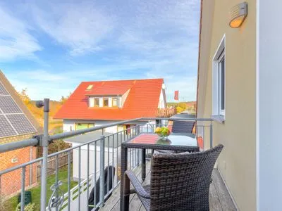 Balkon Haus zum Achterwasser, Whg. 2