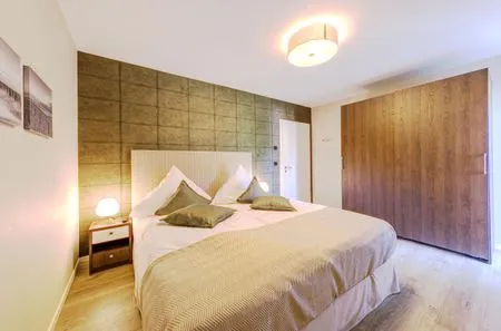 Ferienwohnung Strandliebe Ostseebad Wustrow ZweiWasser Alte Seefahrtschule Schlafzimmer  Strandliebe