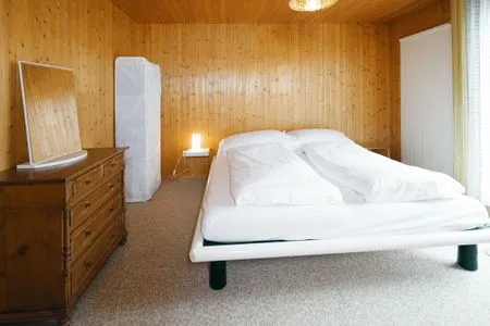 Bedroom with double bed Chalet Biodola