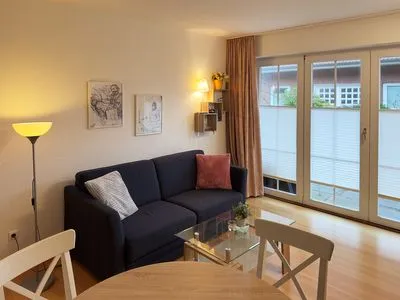 Wohnzimmer der Ferienwohnung Südspitze 18/3 in Wittdün auf Amrum Haus *Südspitze 18* Ferienwohnung "Südspitze 18/3"