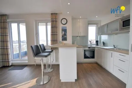 Küche / Küchenzeile Haus Dünenblick Ferienwohnung 11