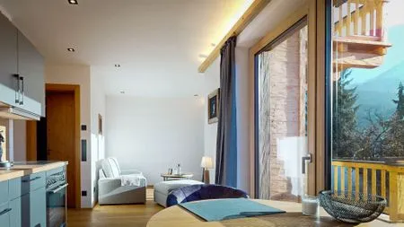 Living room Garmisch Chalets - Wohnung Pflegersee