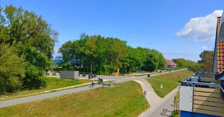 Blick vom Balkon Residenz am Strand Wohnung 2-39