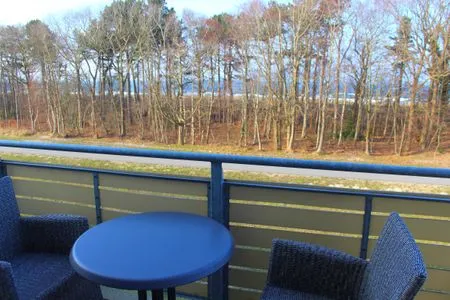 Balkon mit Bestuhlung Residenz am Strand Wohnung 2-39