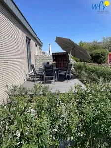 Terrasse Haus am Westkaap Ferienwohnung 2