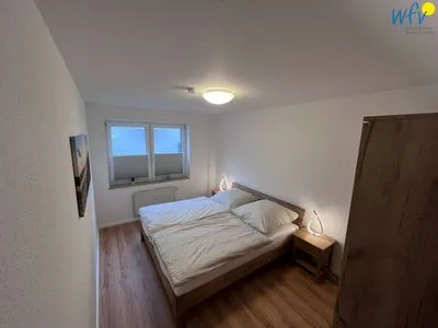 Schlafzimmer Am Mönchgraben 2 Ferienwohnung Familie und Meer