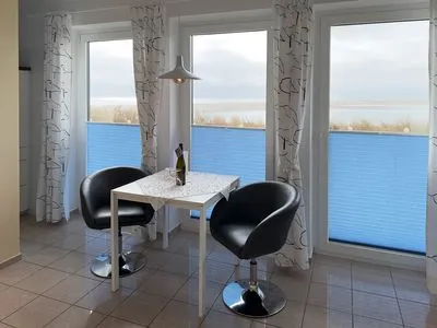 Wohnzimmer Haus *Südspitze 34* Ferienwohnung „Südspitze 34/23 - Schlieter"