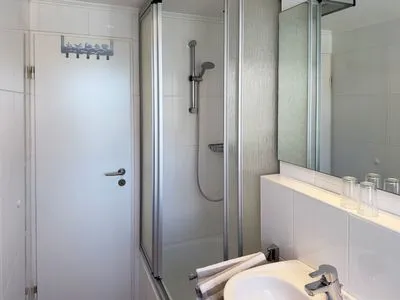 Badezimmer Haus *Südspitze 34* Ferienwohnung „Südspitze 34/25 - Schlieter"
