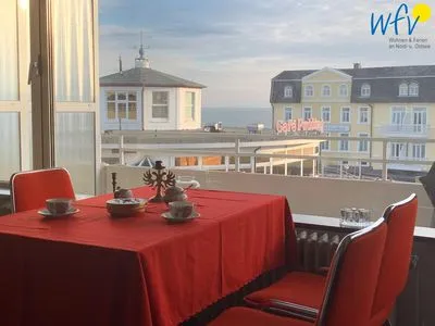 Wohnzimmer Haus Nautica Ferienwohnung 414