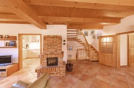Ferienhaus Havelquelle Kamin im Wohnbereich  Havelquelle